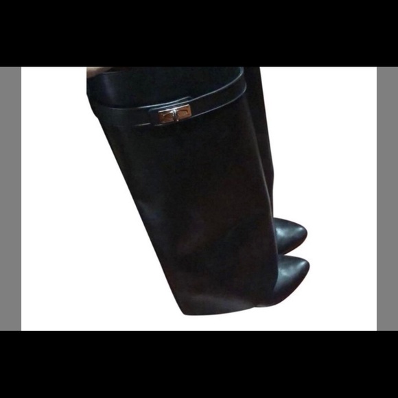 Givenchy Leather Knee-High Boots - Picture 5 of 13